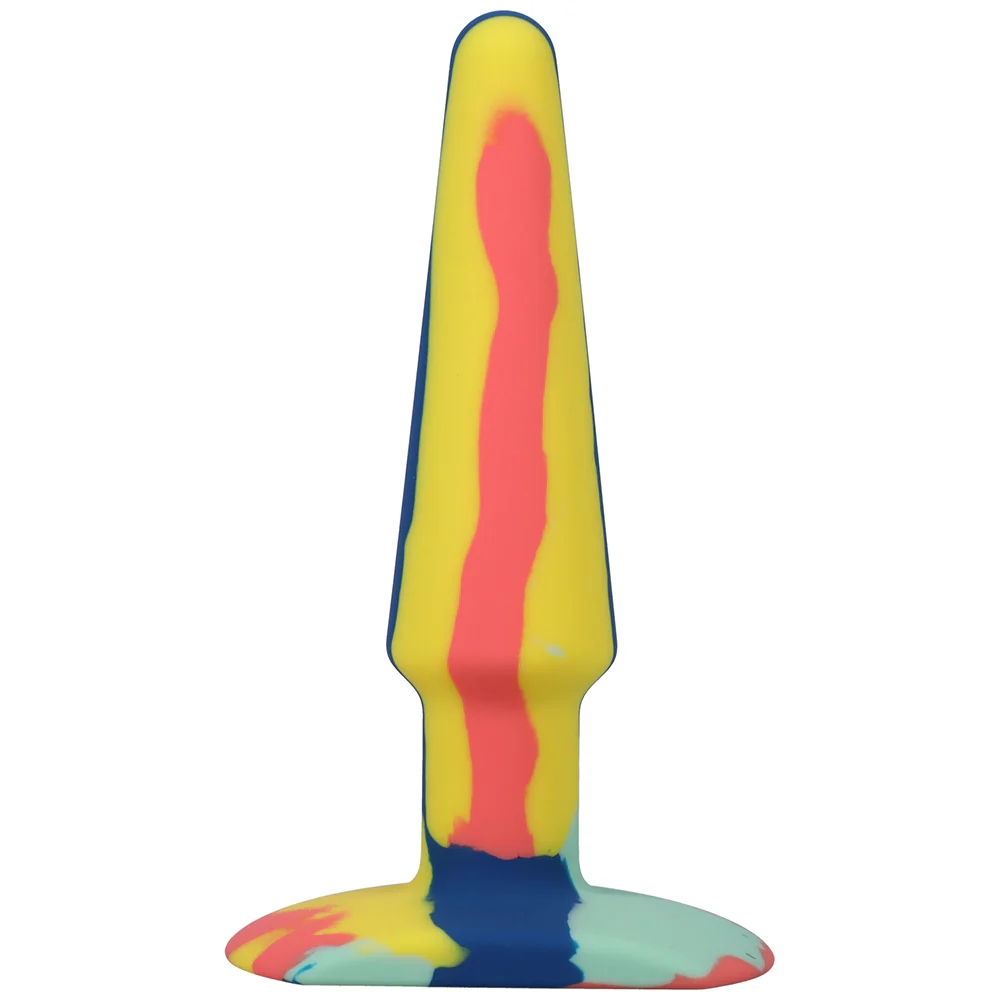 A-Play Groovy 5 in. Anal Plug Sunrise