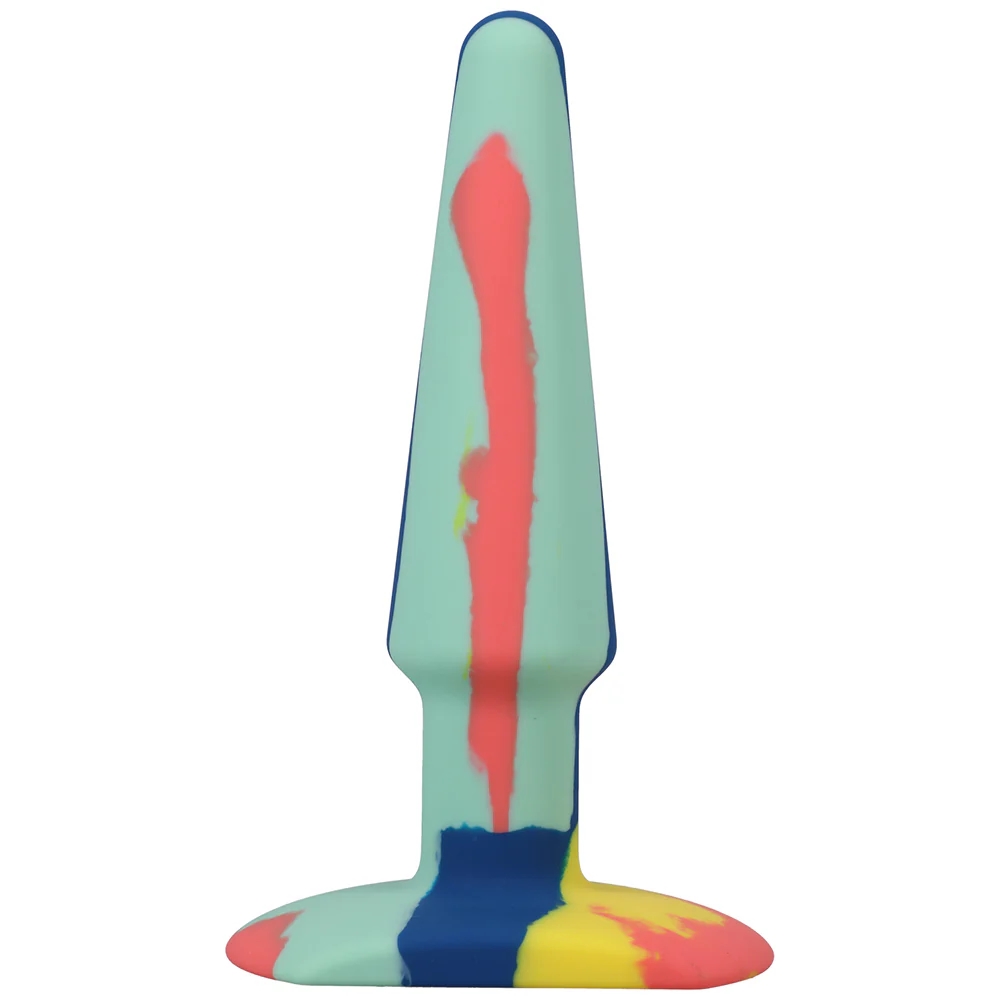 A-Play Groovy 5 in. Anal Plug Sunrise