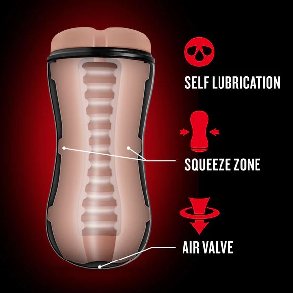 Loverboy Bad Boy Next Door Self-Lubricating Anal Stroker Beige