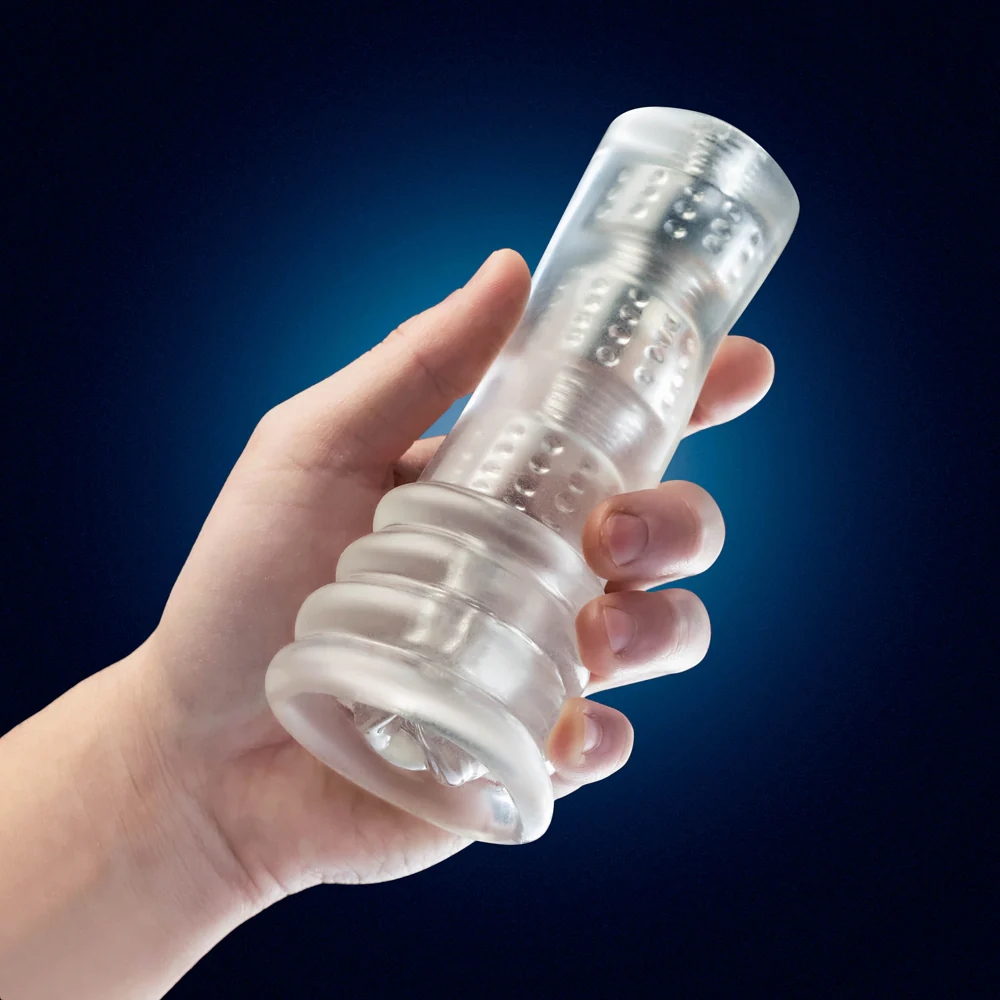 RIZE! Luz G.I.T.D. Self-Lubricating Stroker Clear
