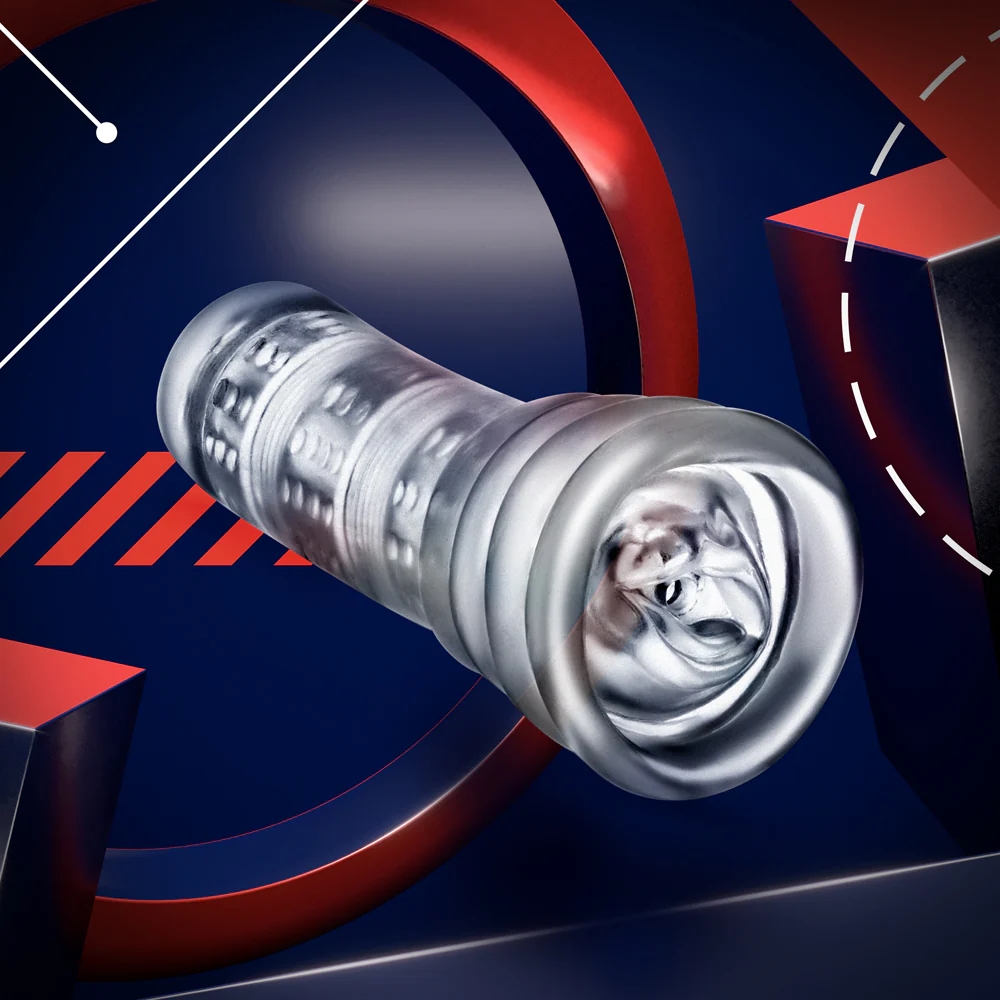 RIZE! Luz G.I.T.D. Self-Lubricating Stroker Clear