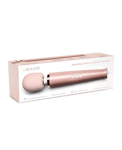 Le Wand Powerful Plug-In Vibrating Massager Rose Gold