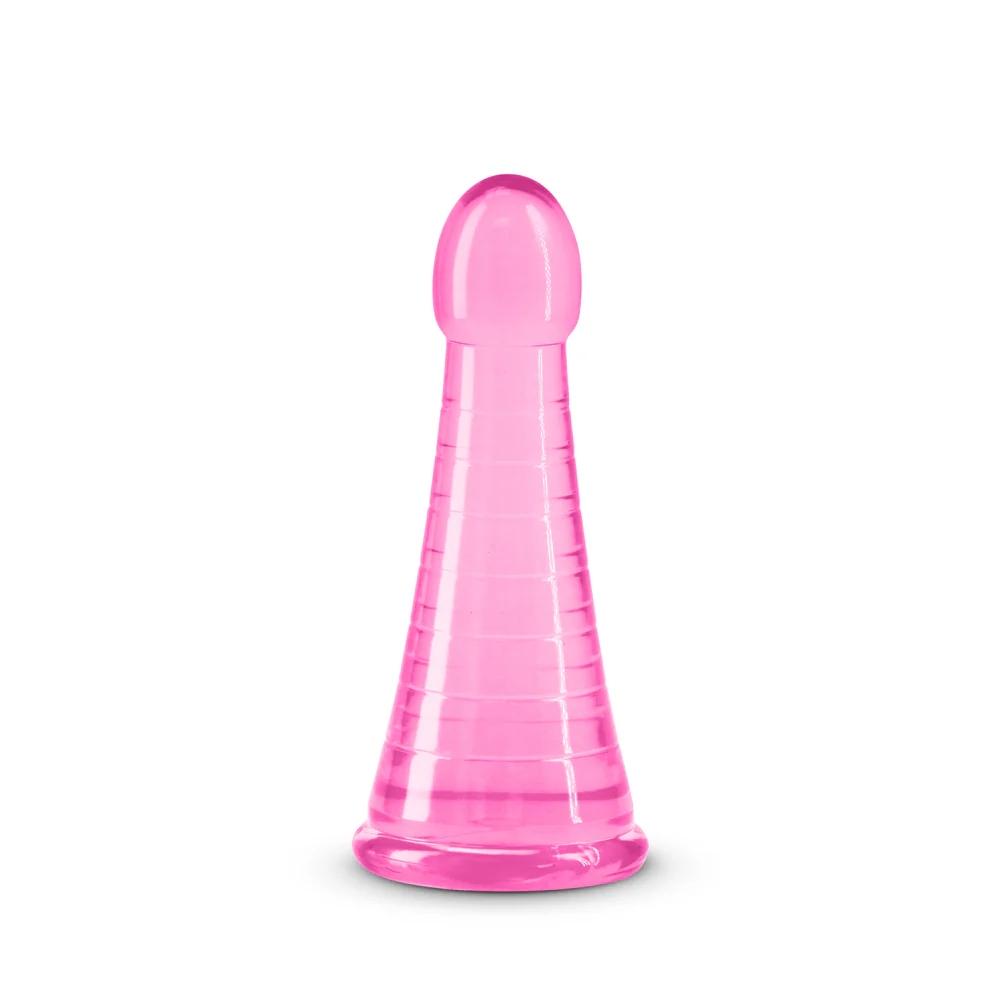7.5 in. "Phoenix" Non-Realistic Jelly Dildo Pink