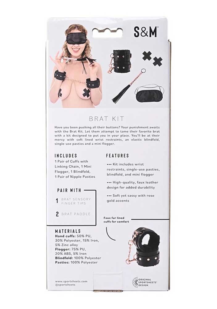Brat 4-Piece Bondage Kit