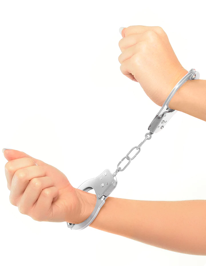 Fetish Fantasy Series Official Handcuffs Silver