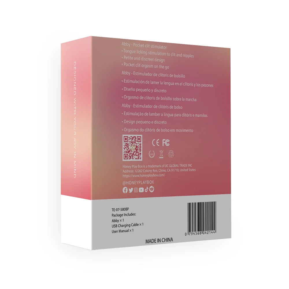 Abby Mini Clit Licking Tongue Vibrator