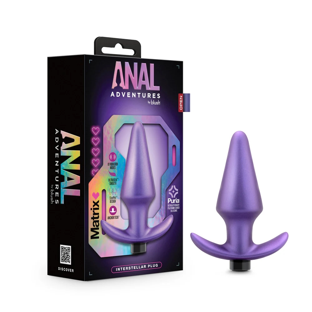 Anal Matrix Interstellar Vibrating Butt Plug