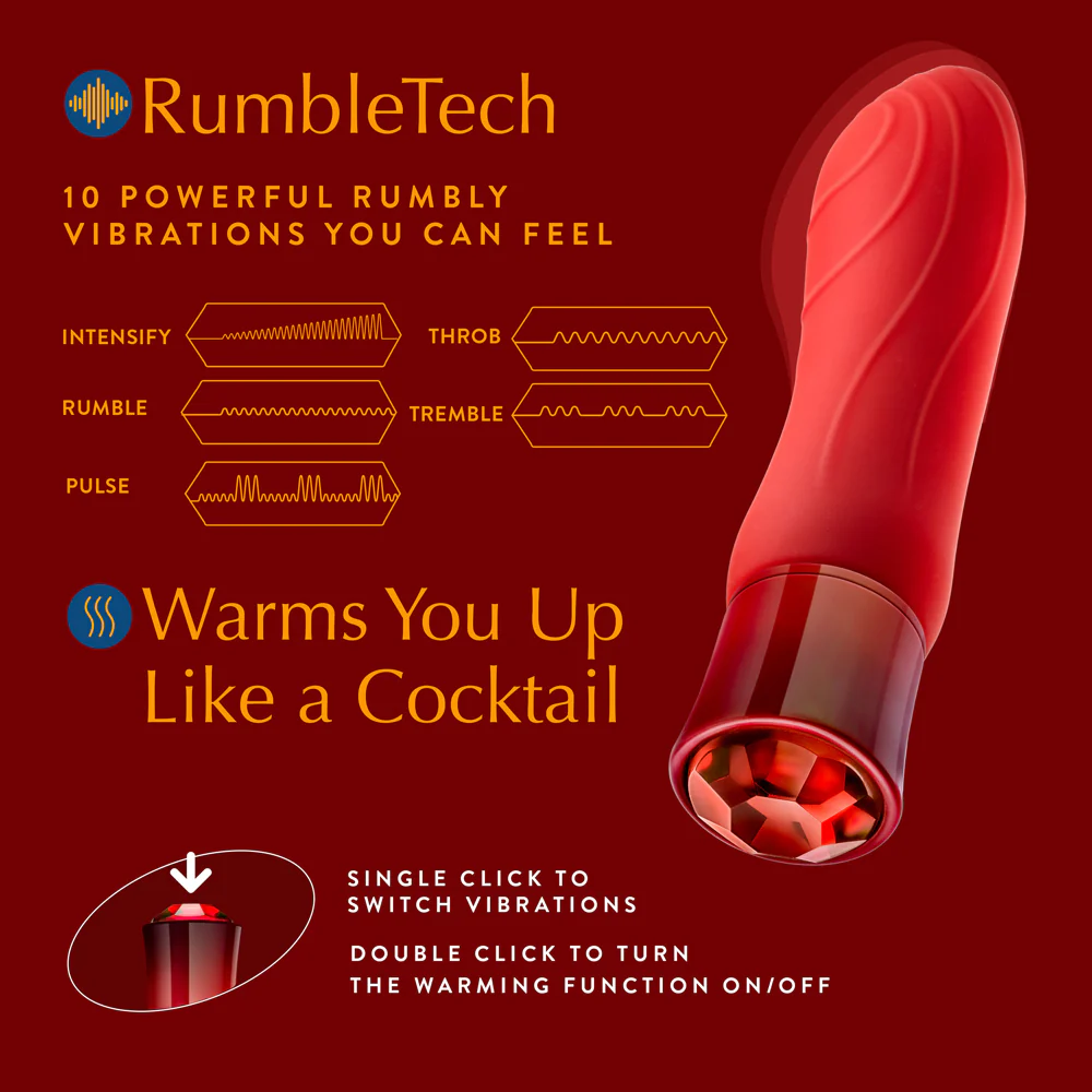 Desire Warming G-Spot Vibrator Ruby