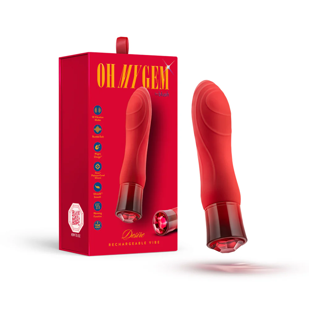 Desire Warming G-Spot Vibrator Ruby