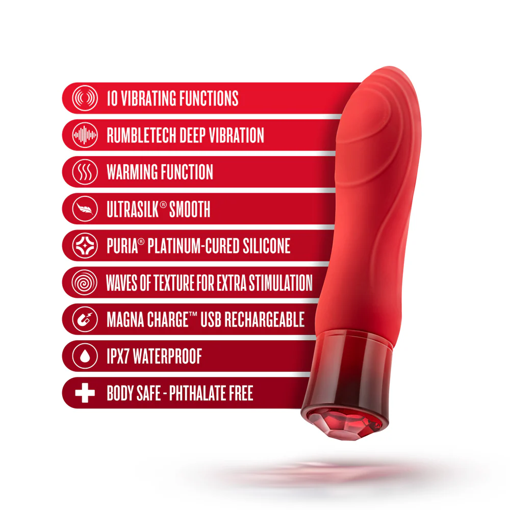 Desire Warming G-Spot Vibrator Ruby