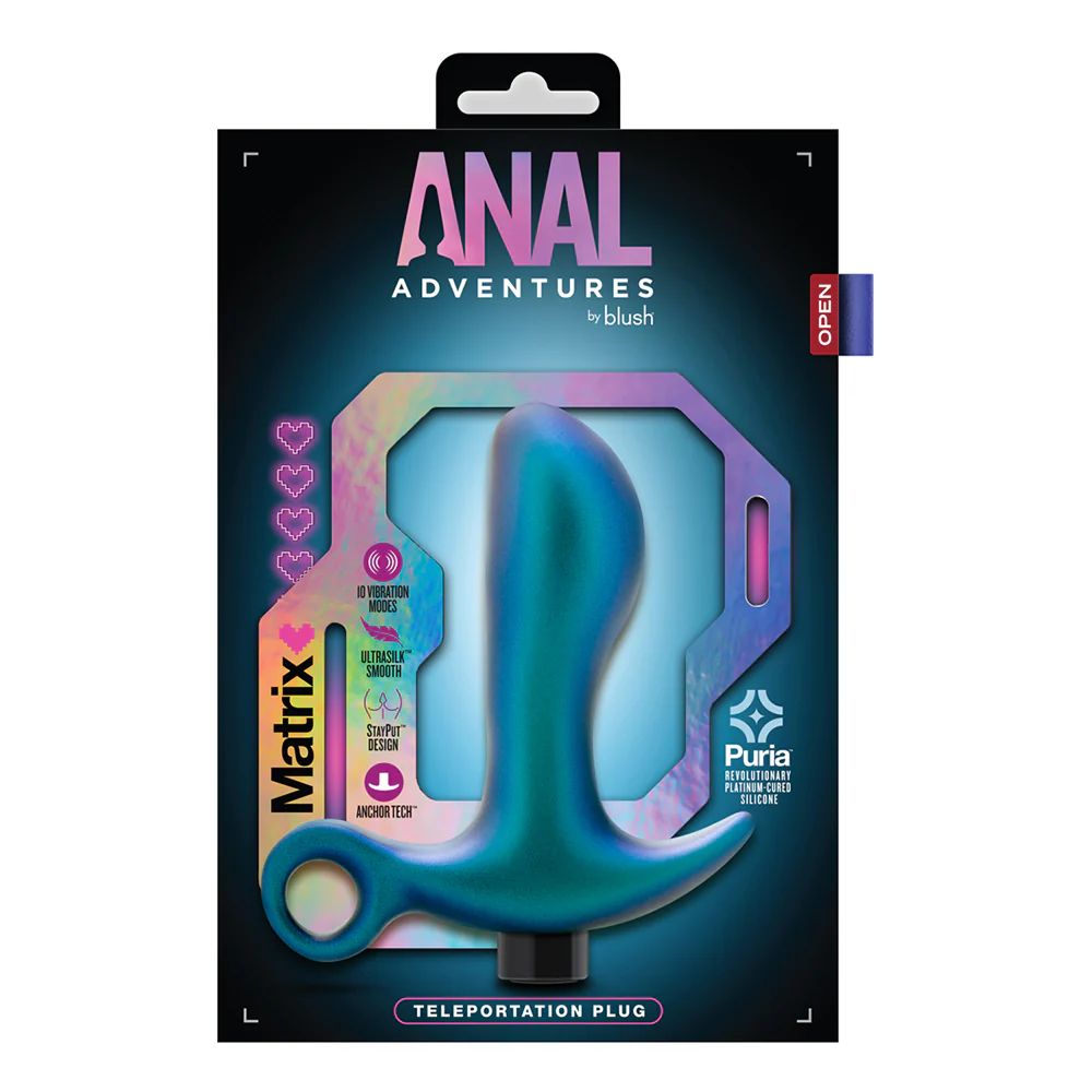Anal Matrix Teleportation Vibrating Butt Plug
