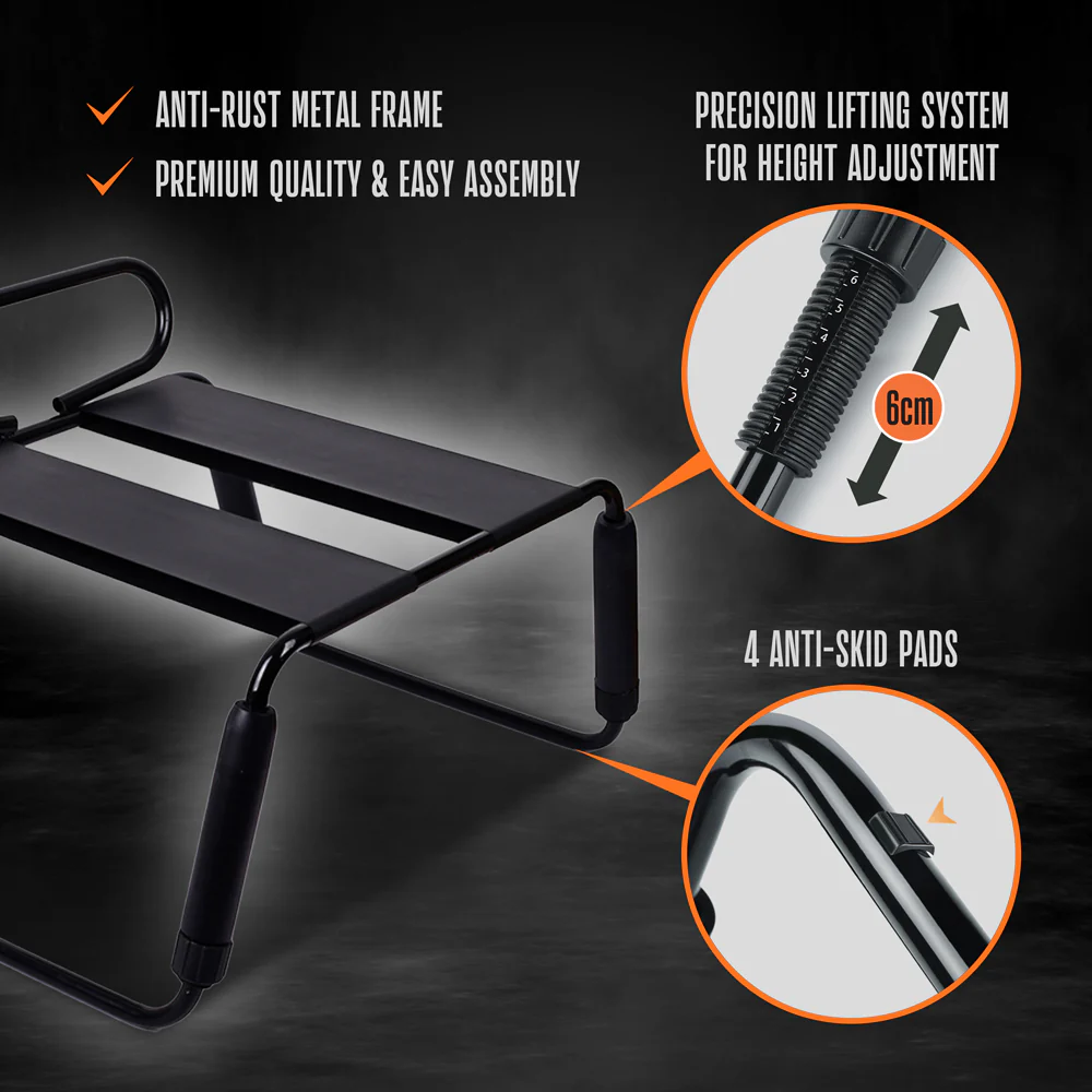 Temptasia Surrender Sex Chair Black (88037) | SlipDix.com