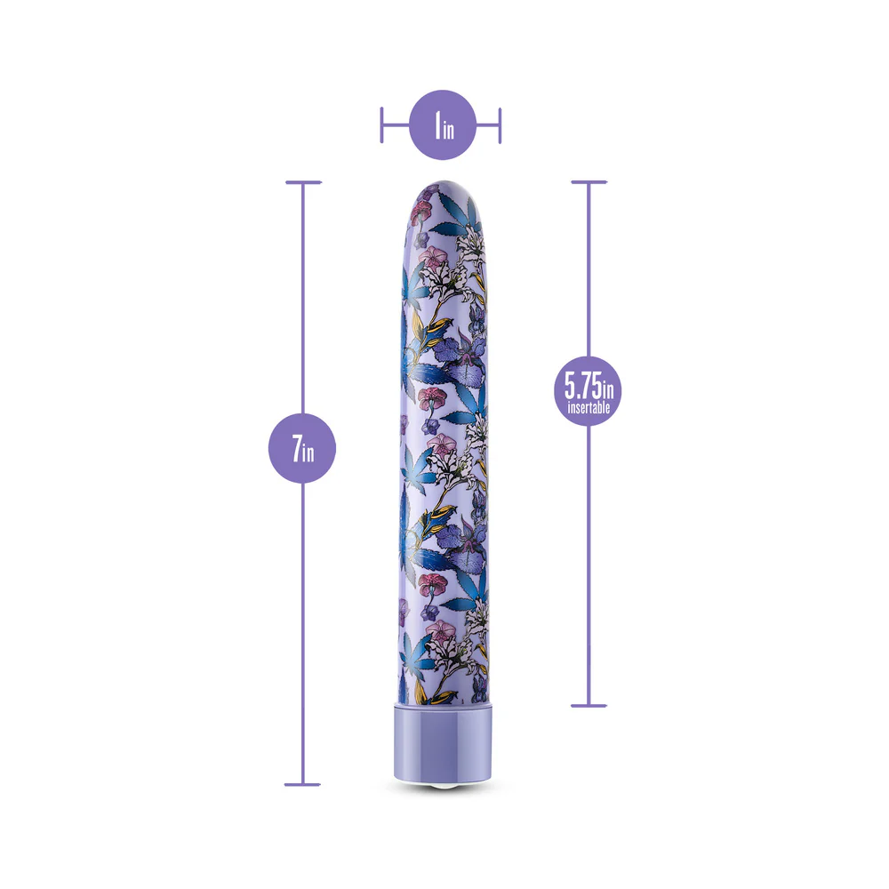 Limited Addiction Floradelic 7 in. Vibrator Purple