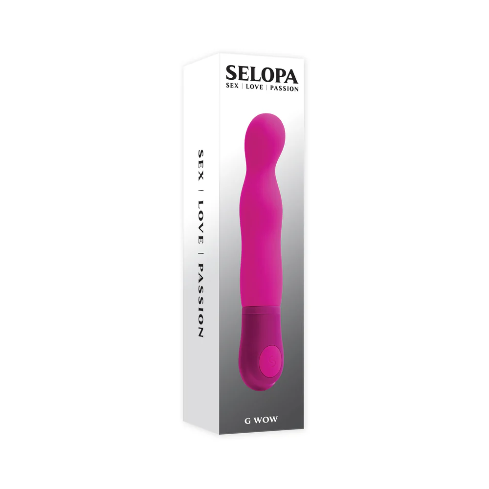 g wow silicone petite g spot vibrator pink slimline vibe
