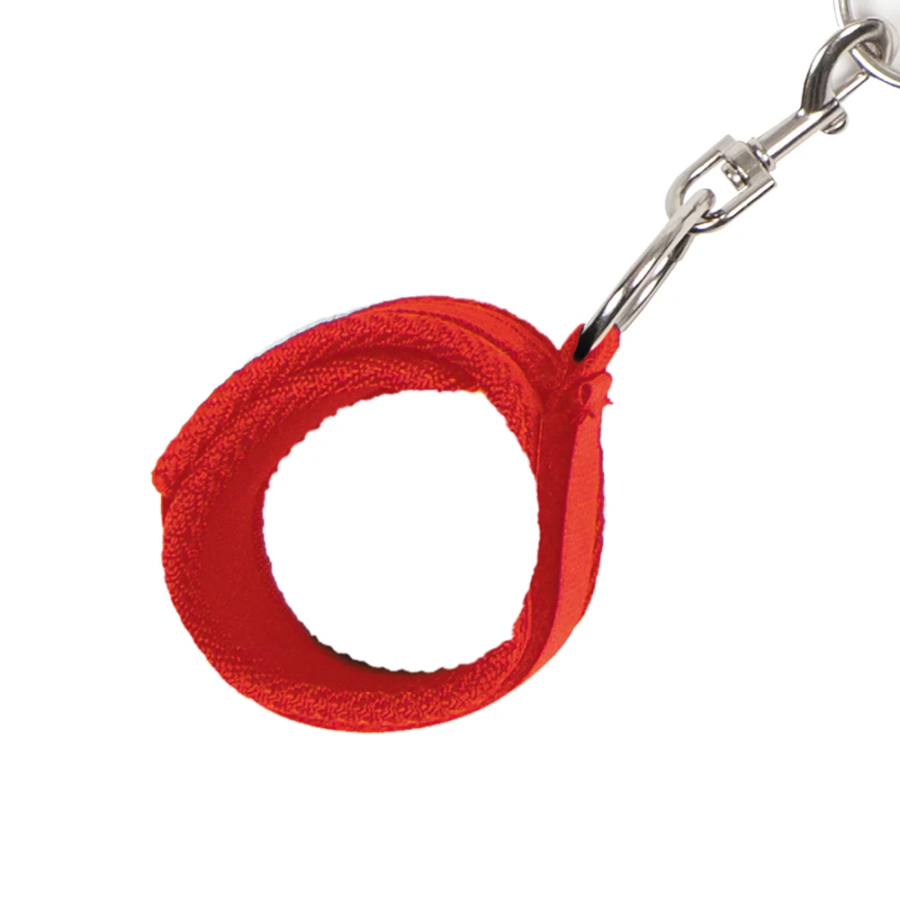 Lux Fetish Bed Spreader Restraint Set 7-Pc Red