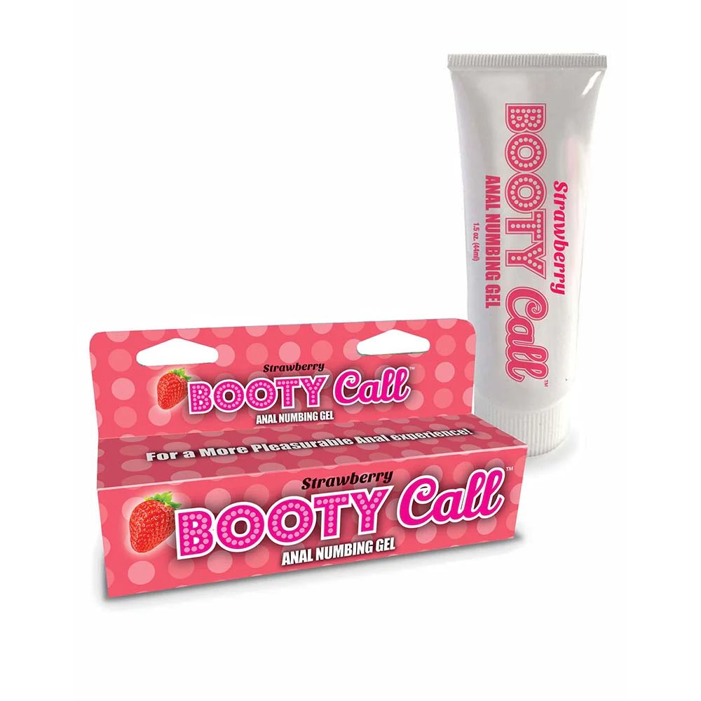 Booty Call Anal Desensitizer Strawberry 1.5 oz. (88639) | SlipDix.com
