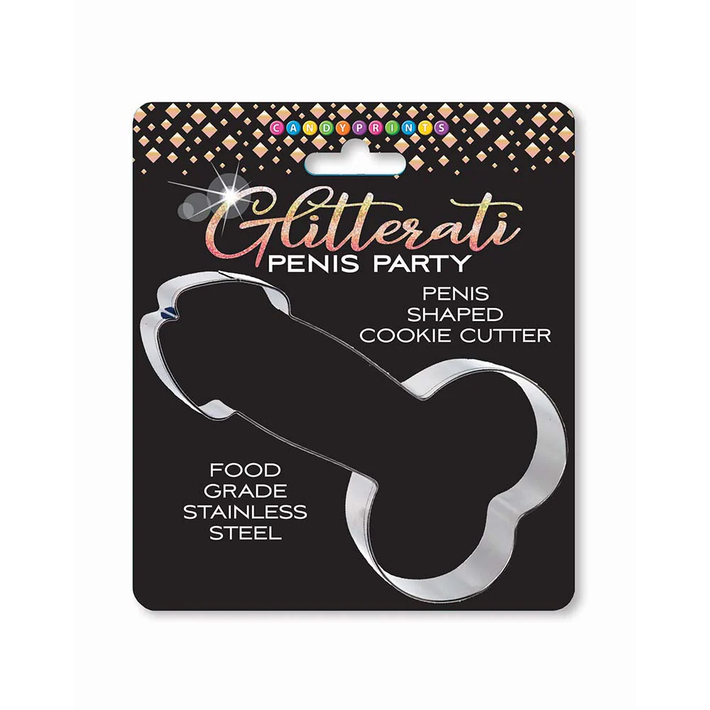 Glitterati Penis Cookie Cutter (88674) | SlipDix.com