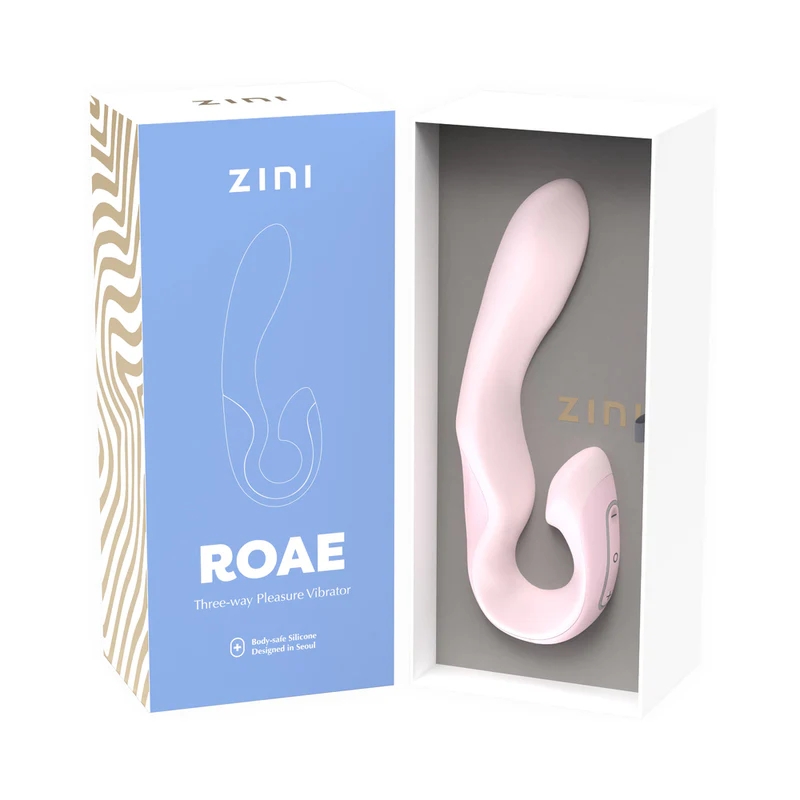 Zini Roae Dual-Pleasure G-Spot Vibrator Pink
