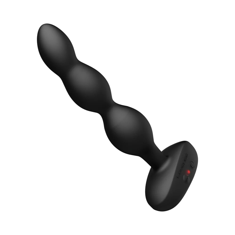 Lovense Ridge App-Controlled Vibrating and Rotating Anal Beads