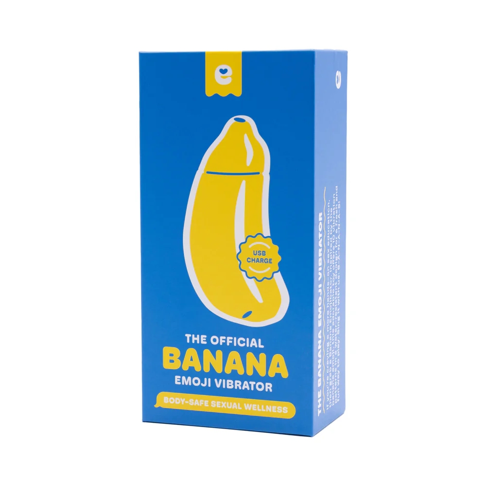 Emojibator Banana Bullet Vibrator Yellow
