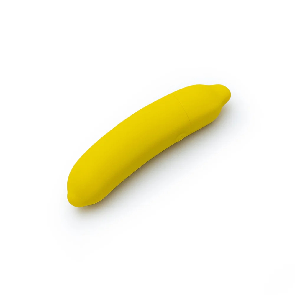 Emojibator Banana Bullet Vibrator Yellow