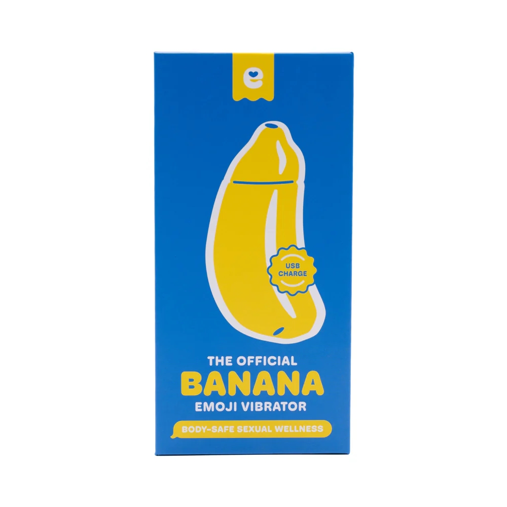 Emojibator Banana Bullet Vibrator Yellow