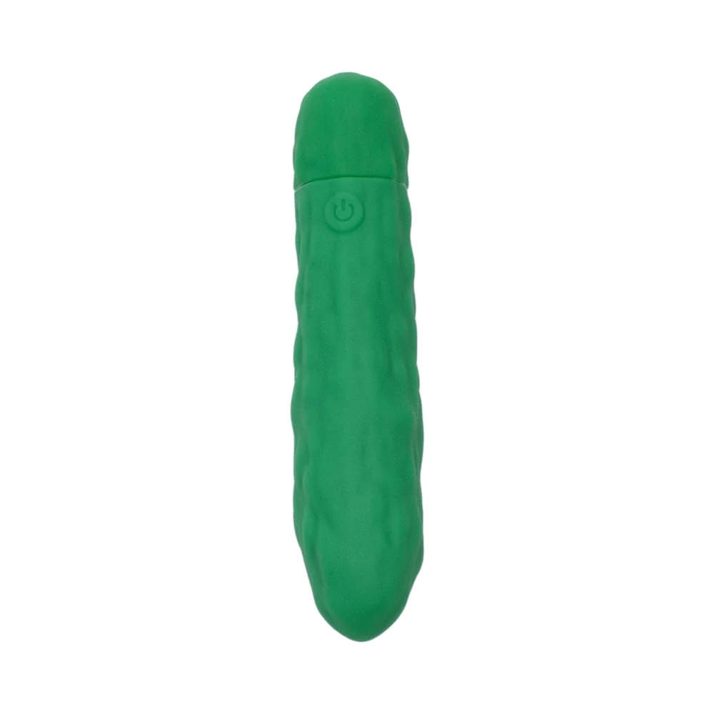 Emojibator Pickle Bullet Vibrator Green