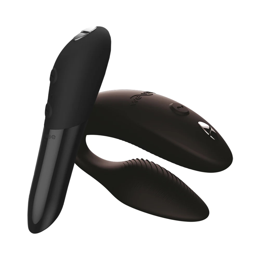 We-Vibe 15 Year Anniversary Couples Vibrator Set Black