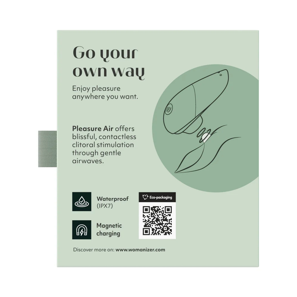 Womanizer Liberty 2 Pleasure Air Clitoral Stimulator Sage