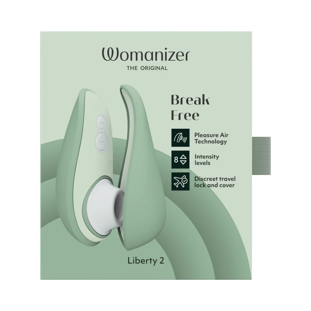 Womanizer Liberty 2 Pleasure Air Clitoral Stimulator Sage