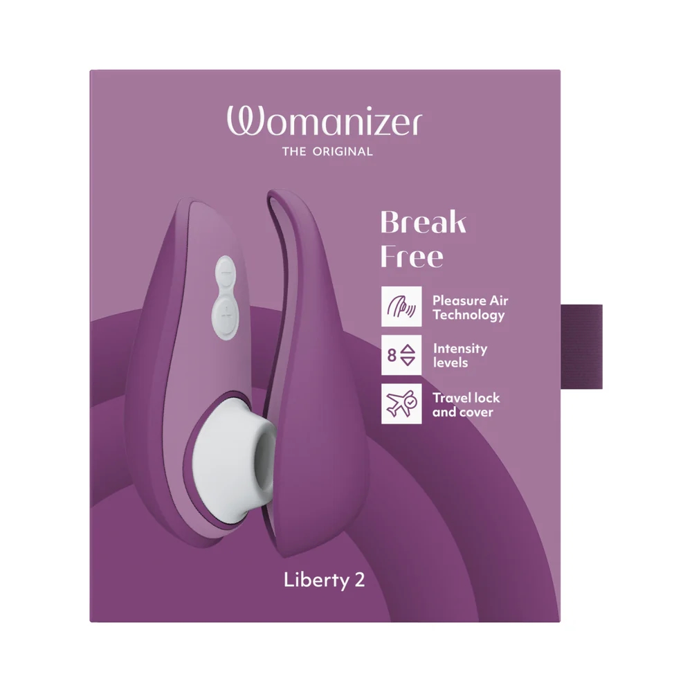 Womanizer Liberty 2 Clitoral Stimulator in Purple