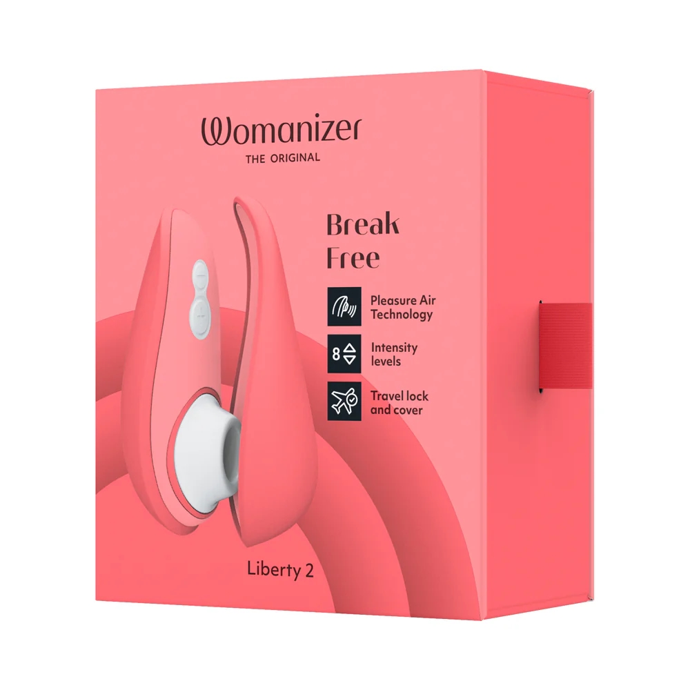 Womanizer Liberty 2 Clitoral Stimulator in Pink