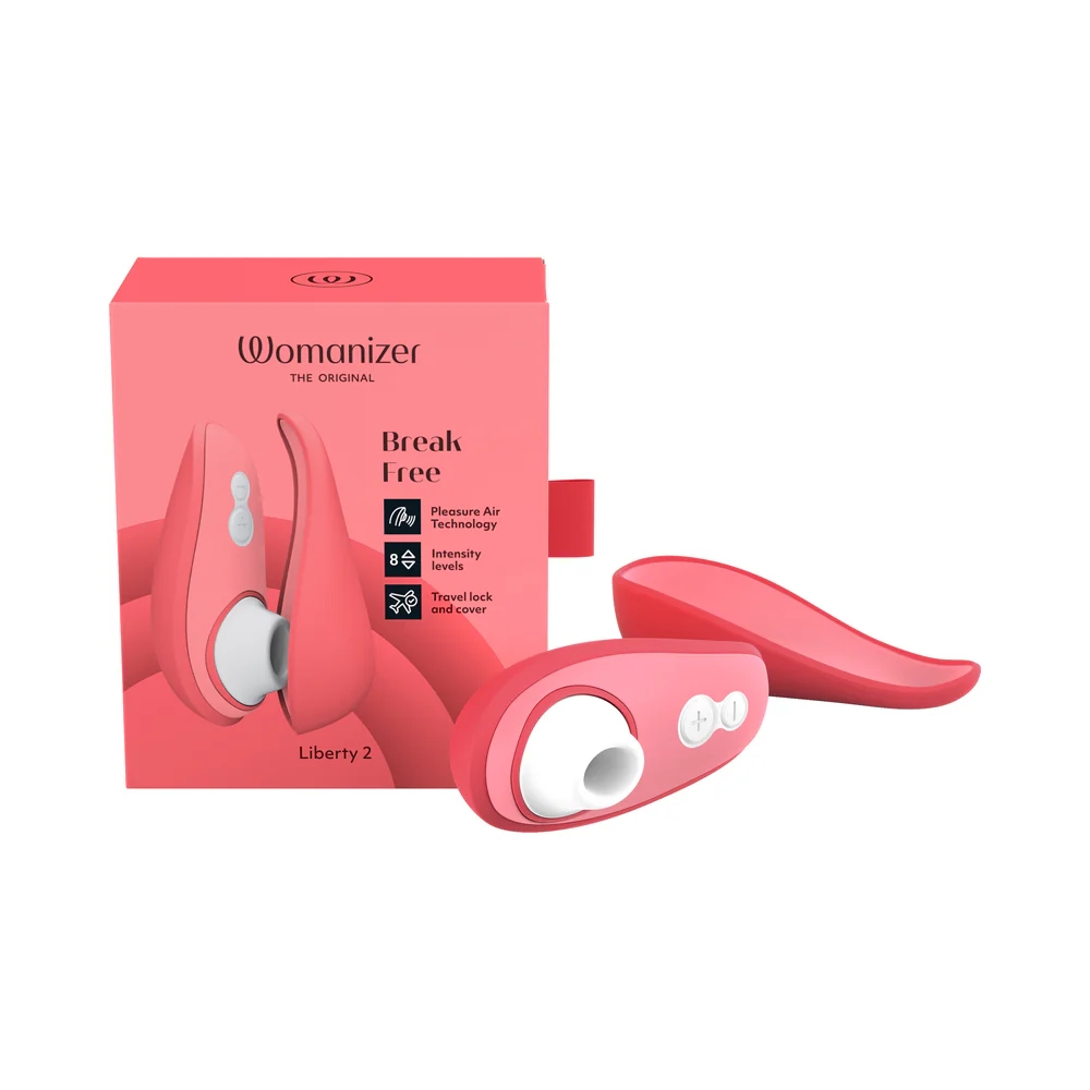 Womanizer Liberty 2 Clitoral Stimulator in Pink