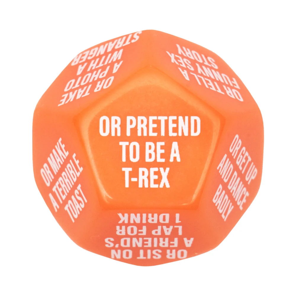 Girls Night Out Bachelorette Party Dice Game – 12-Sided Do or Dare Dice