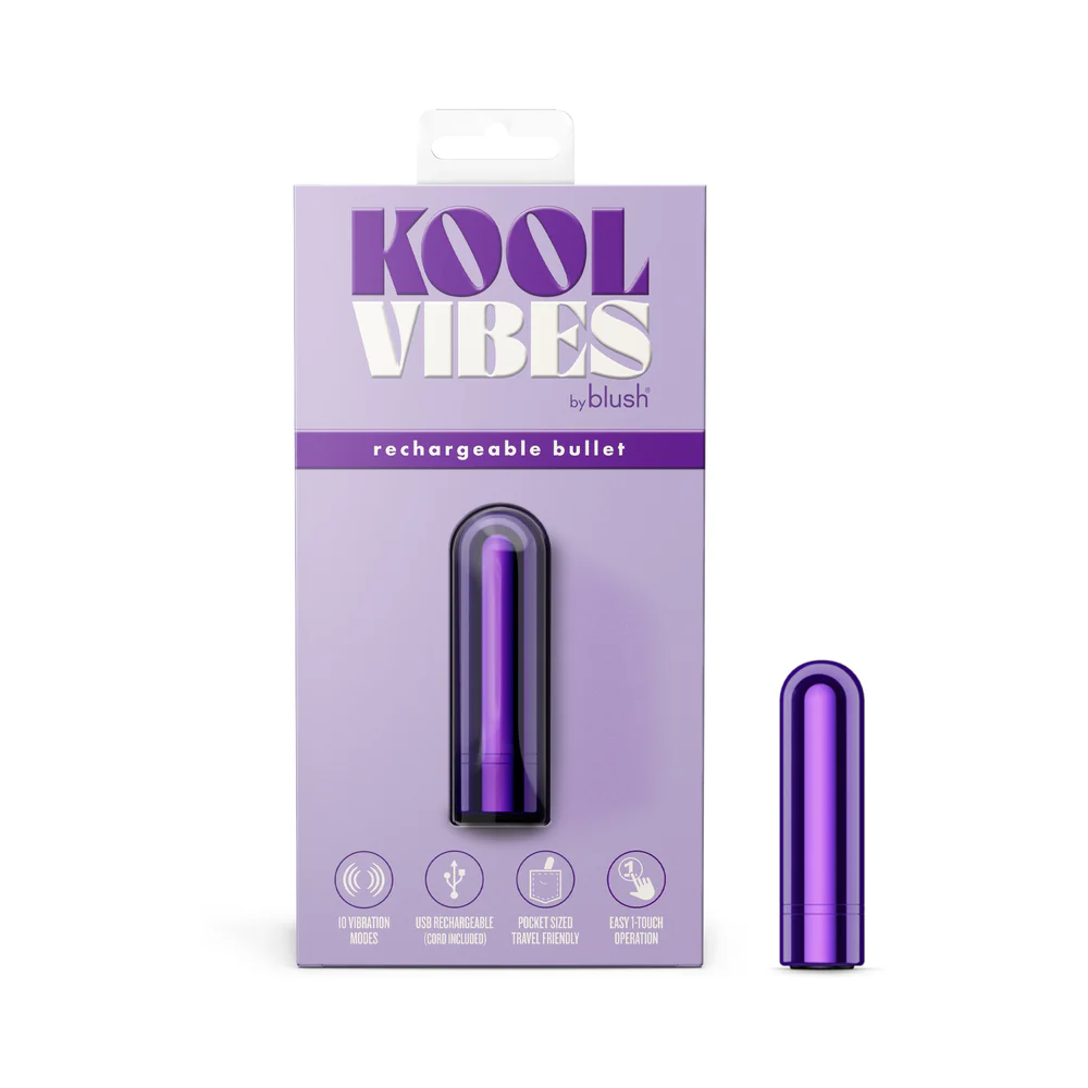 Kool Vibes Mini Bullet Vibrator Grape