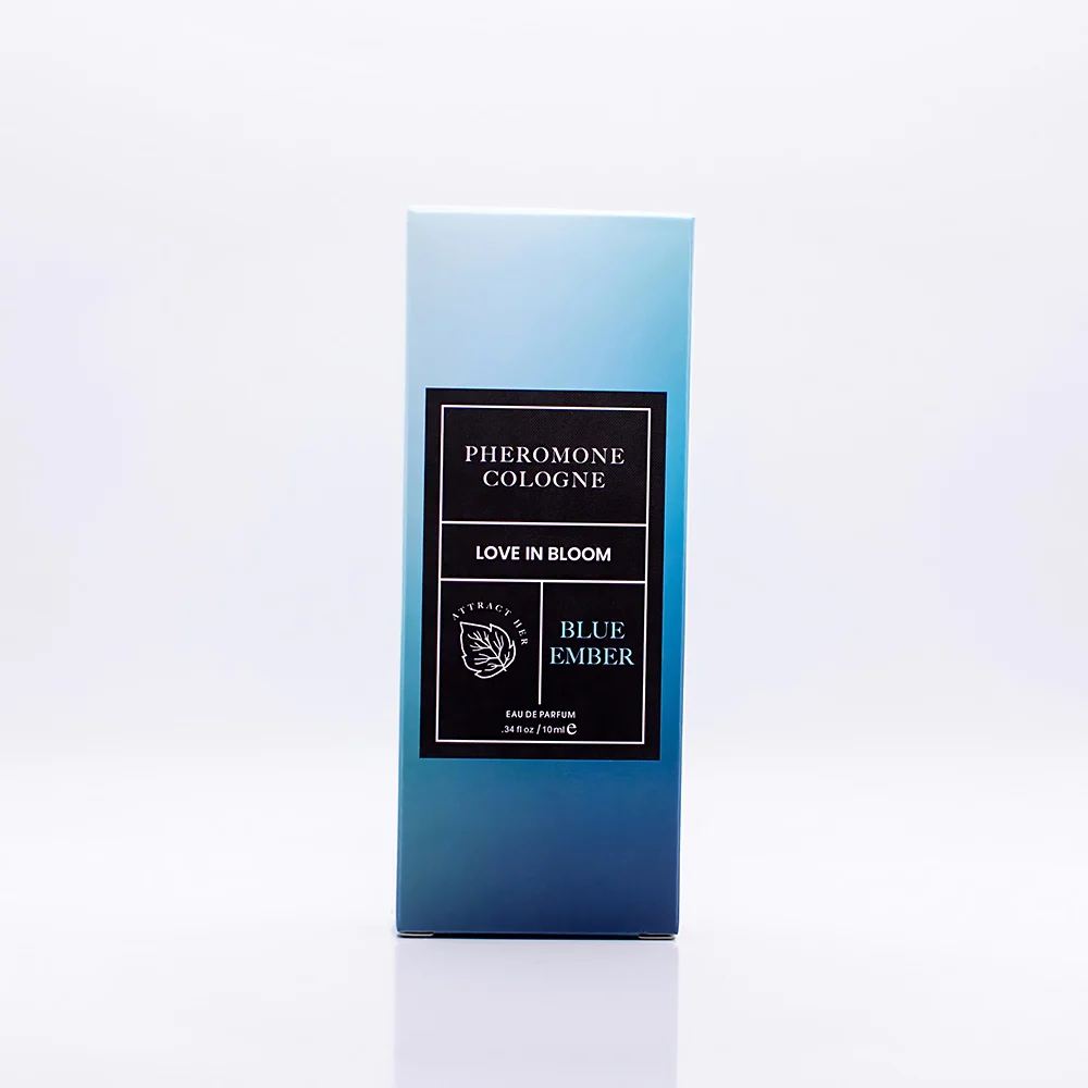 Eye of Love Bloom Attract Her Pheromone Parfum Blue Ember 0.34 oz.