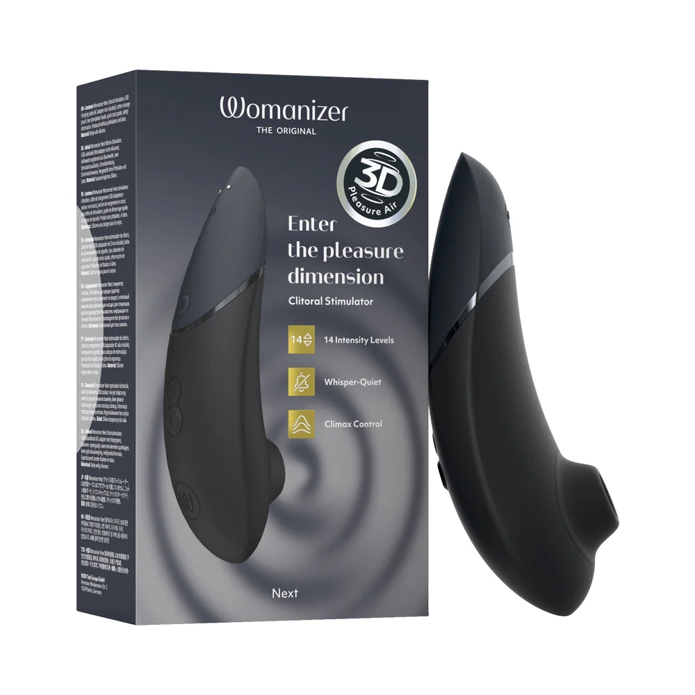 Womanizer Next 3D Pleasure Air Stimulator in Black