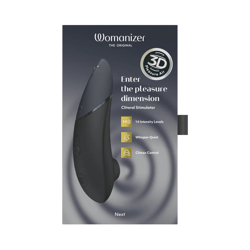 Womanizer Next 3D Pleasure Air Stimulator in Black