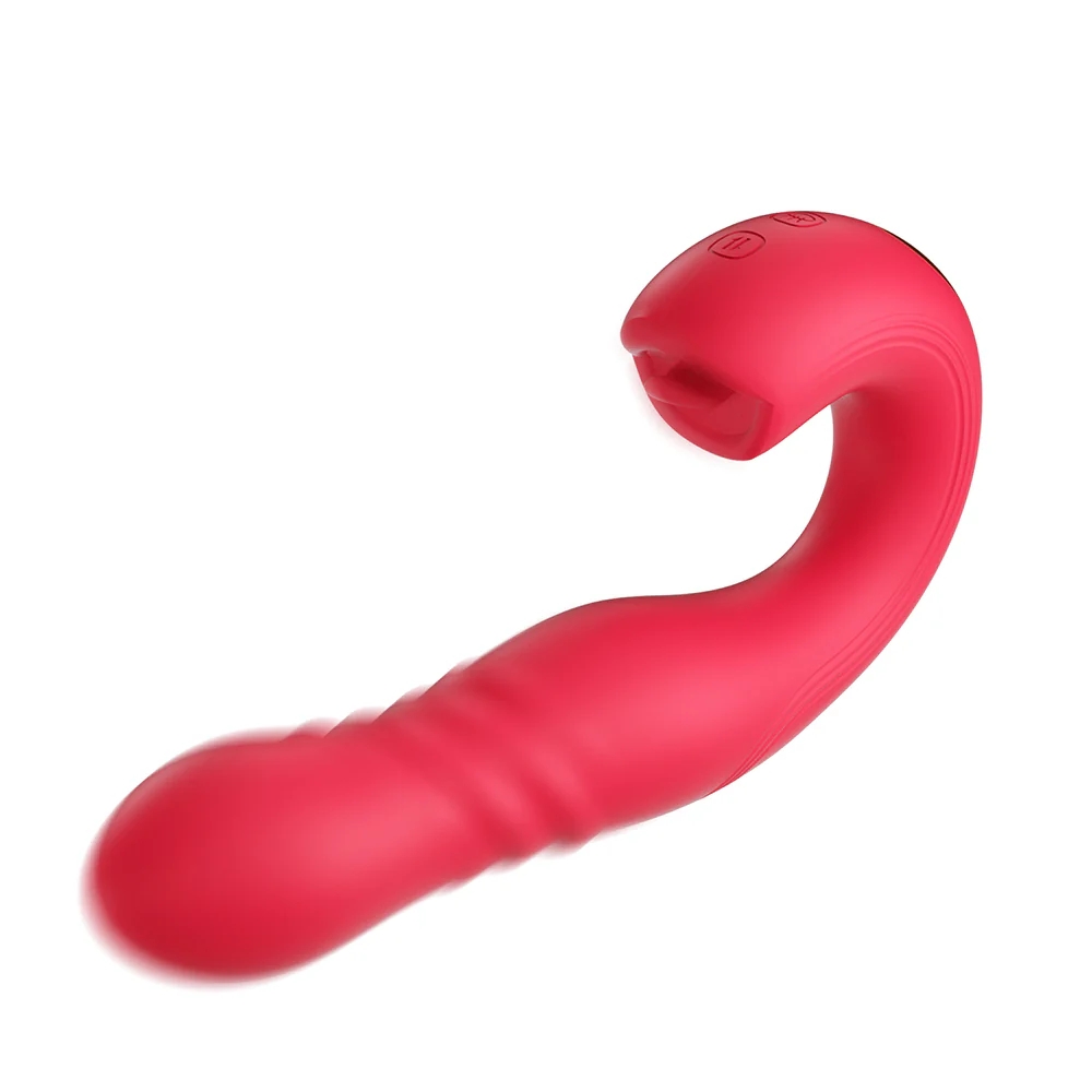Joi Thrust 2 App-Controlled Thrusting Vibrator & Clit Licker