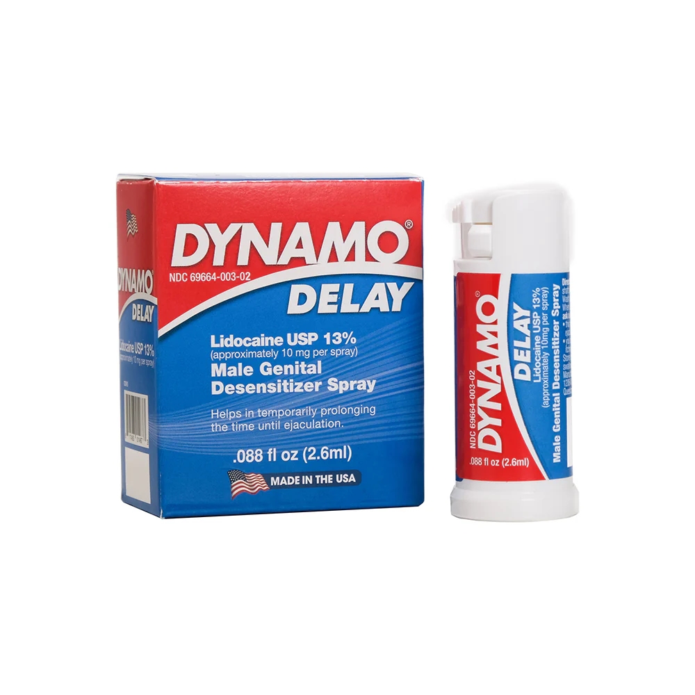 Dynamo Delay to Go Desensitizing Spray .08 oz.