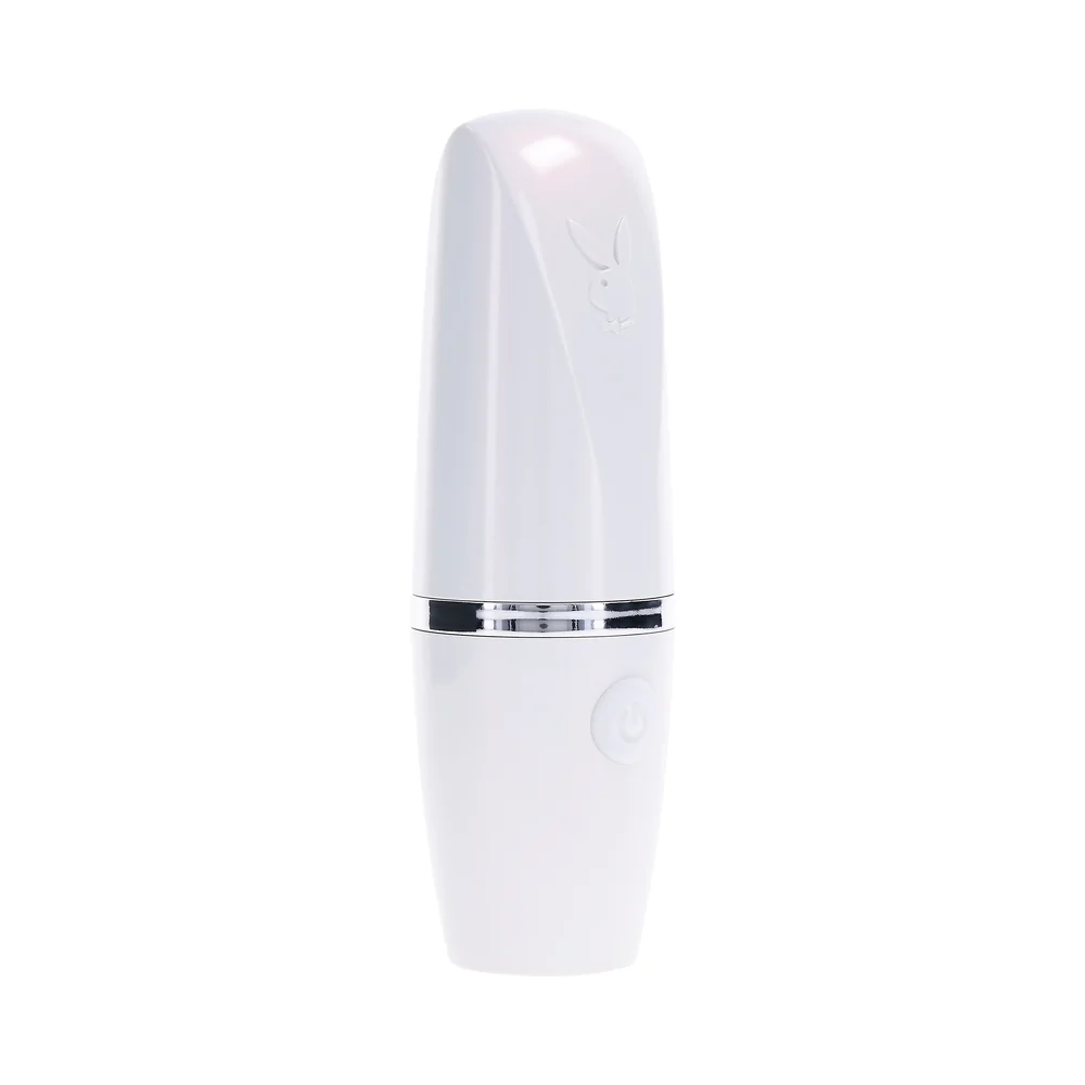getaway silicone clit tapping vibrator white travel vibe