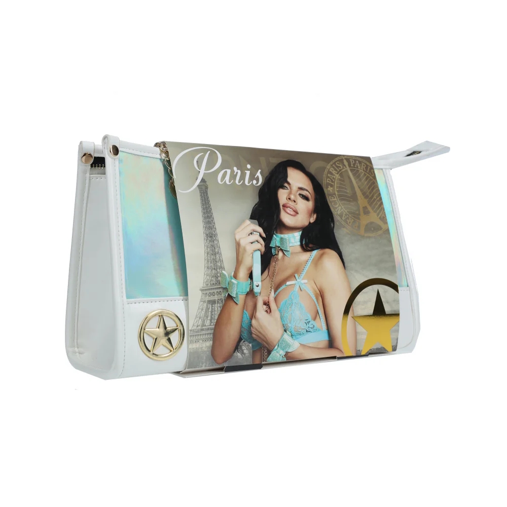 Paris Collection Bondage Kit with Bag Blue