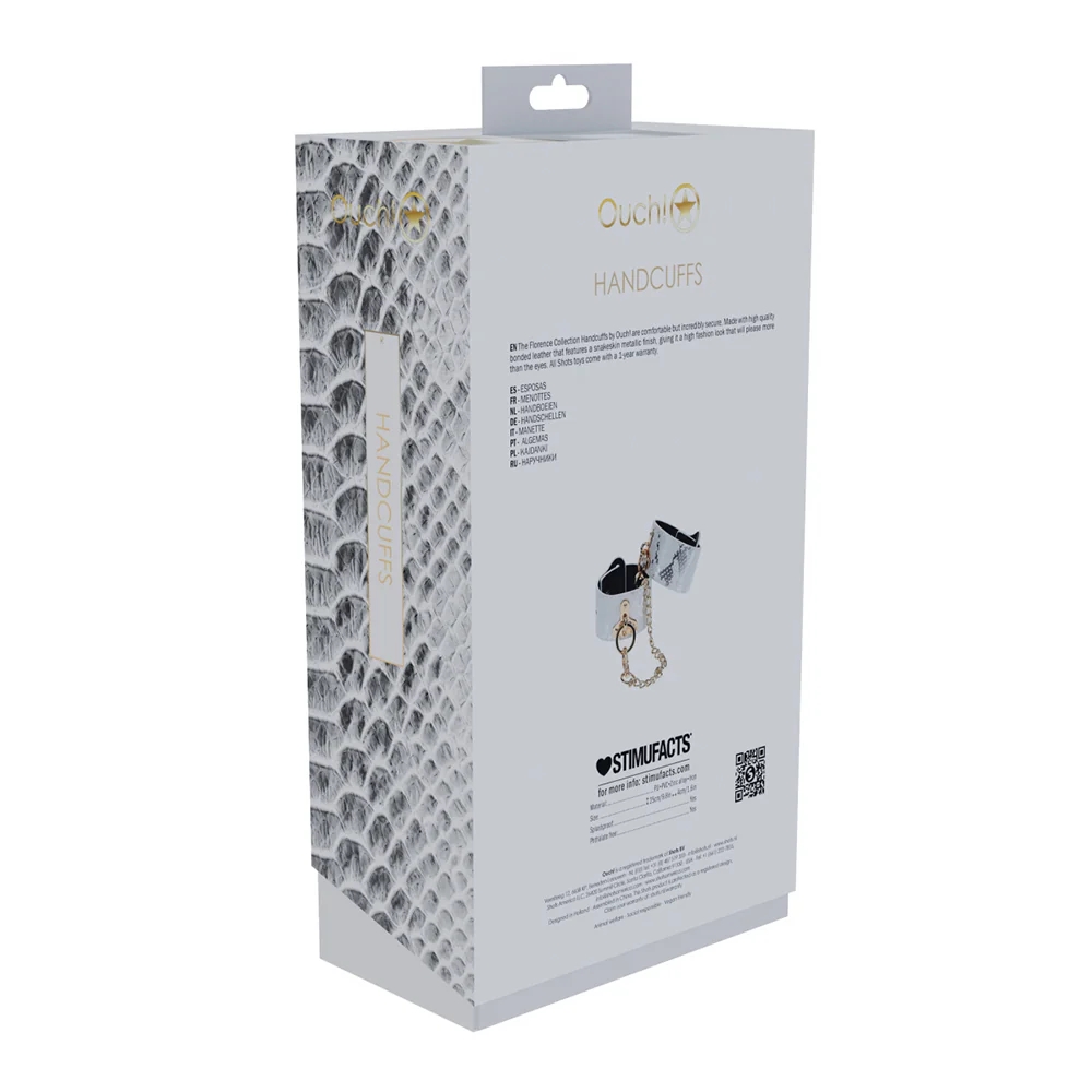 Florence Collection Handcuffs White