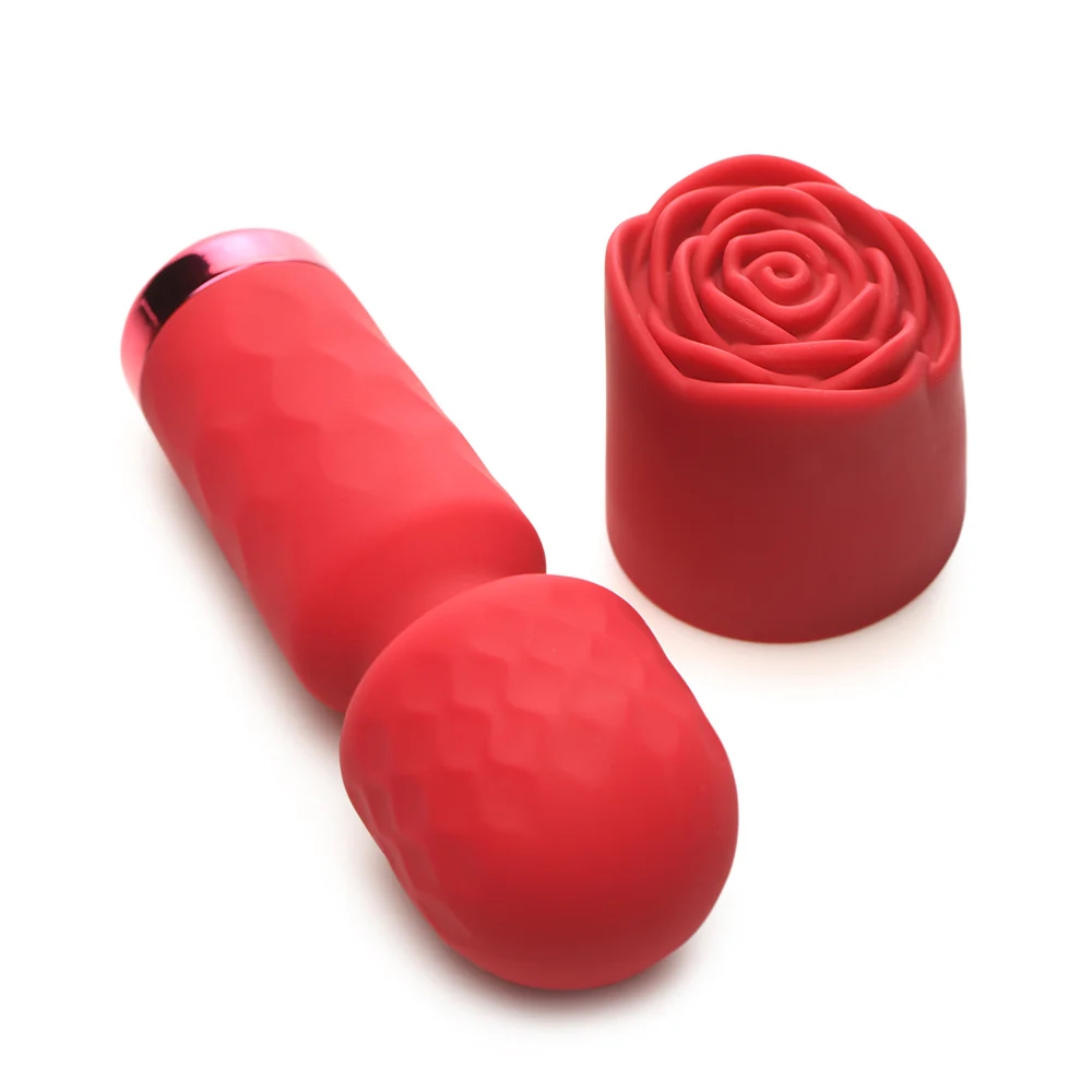 Bloomgasm Pleasure Rose Petite Mini Silicone Rose Wand