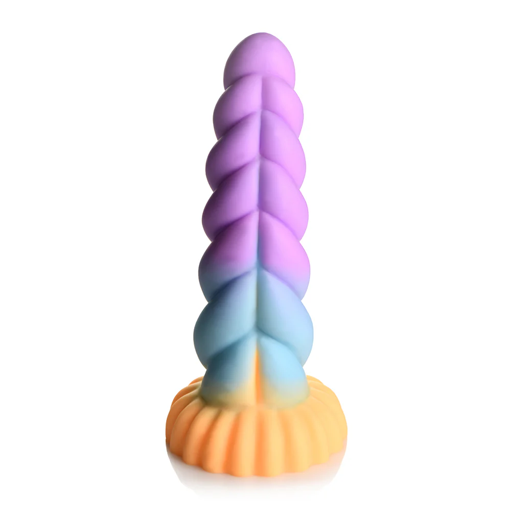 8.3 in. "Unicorn Horn" Silicone Fantasy Dildo