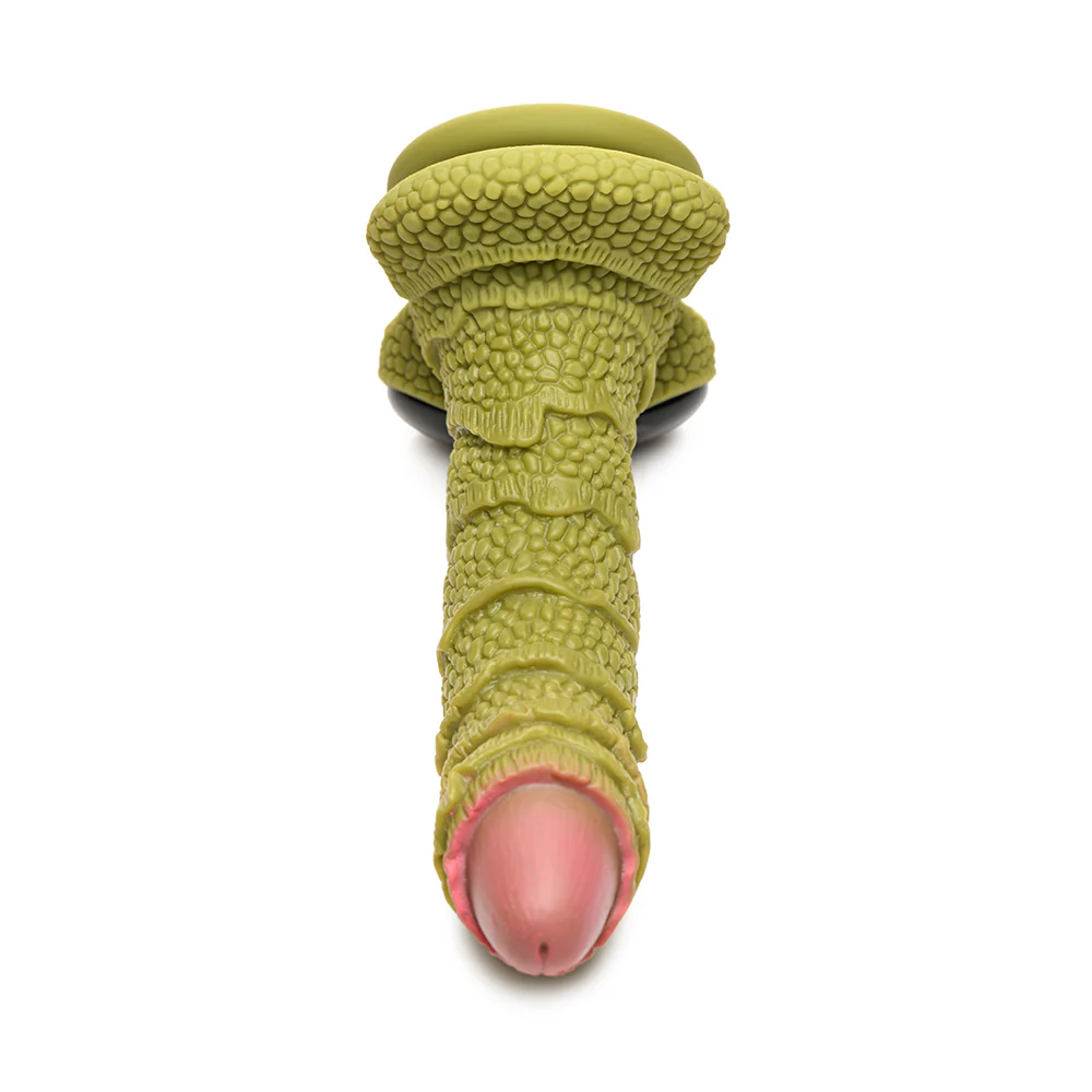 9.4 in. "Swamp Monster" Scaly Fantasy Dildo