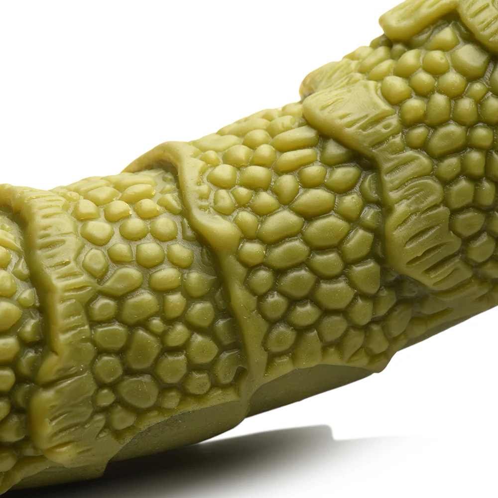 9.4 in. "Swamp Monster" Scaly Fantasy Dildo