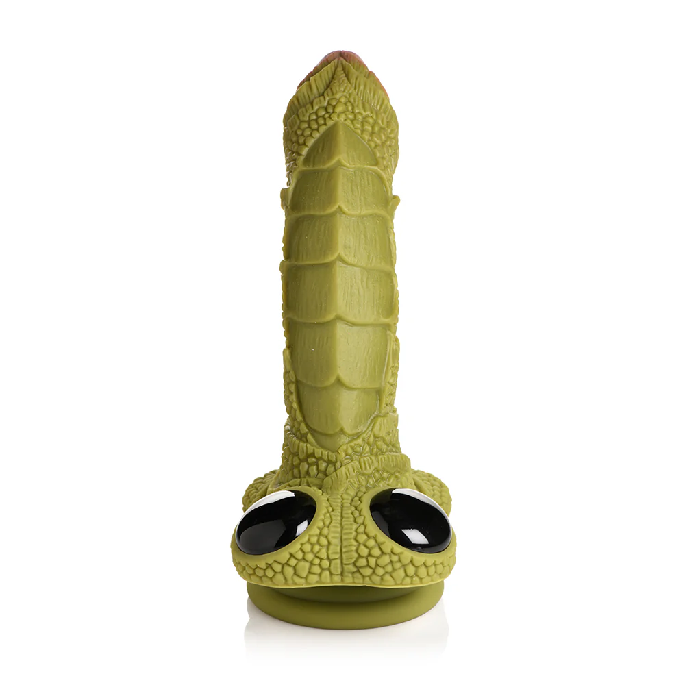 9.4 in. "Swamp Monster" Scaly Fantasy Dildo