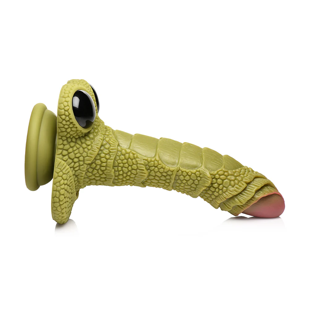 9.4 in. "Swamp Monster" Scaly Fantasy Dildo