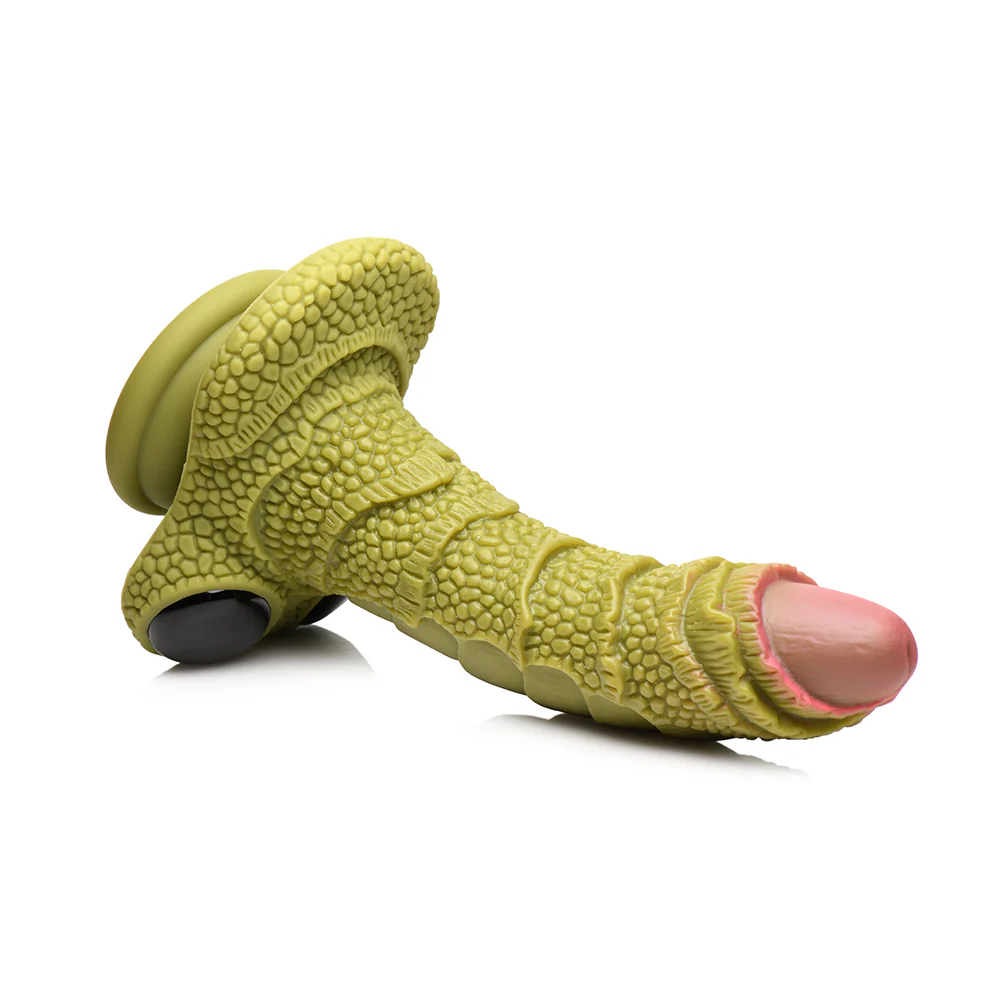9.4 in. "Swamp Monster" Scaly Fantasy Dildo